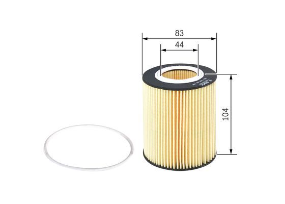 BOSCH F026407075 Yağ Filtresi - . Görsel