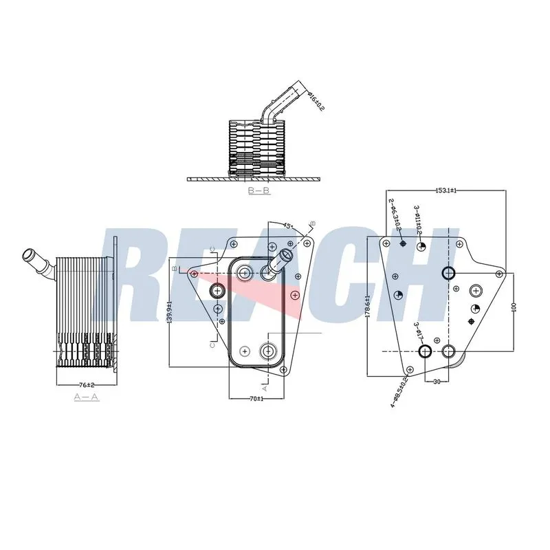 Motor Yağ Soğutucu  BSG 65-506-028