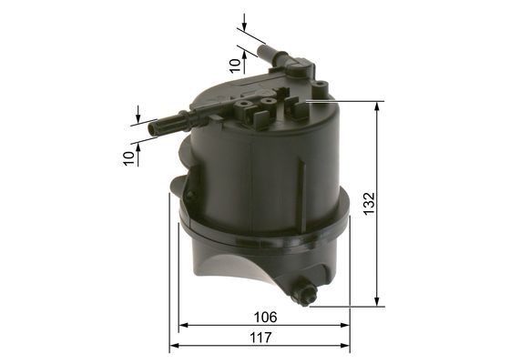 BOSCH 09864B2006 Yakıt Filtresi - . Görsel