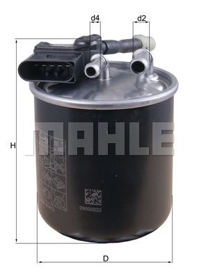 MAHLE KL913 Yakıt Filtresi - . Görsel