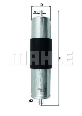 MAHLE KL473 Yakıt Filtresi