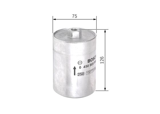 BOSCH 0450905906 Yakıt Filtresi - . Görsel