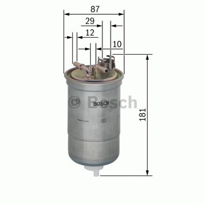 BOSCH 0450906453 Yakıt Filtresi - . Görsel