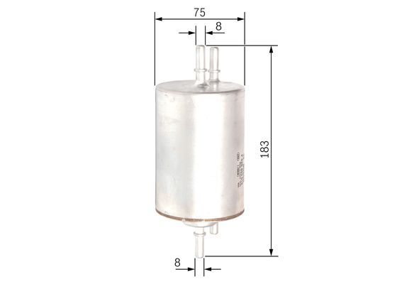 BOSCH F026403016 Yakıt Filtresi - . Görsel