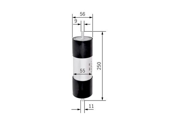 BOSCH F026402066 Yakıt Filtresi - . Görsel
