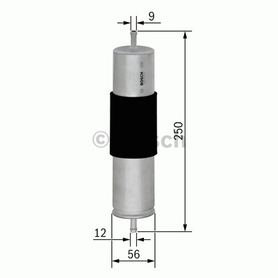 BOSCH F026402066 Yakıt Filtresi - . Görsel