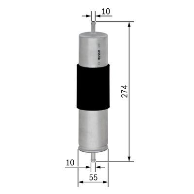 BOSCH 0450906450 Yakıt Filtresi - . Görsel