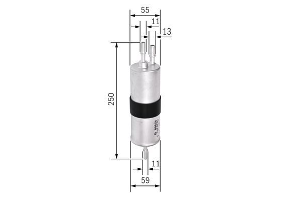 BOSCH F026403754 Yakıt Filtresi - . Görsel