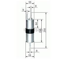 BOSCH F026403754 Yakıt Filtresi - . Görsel
