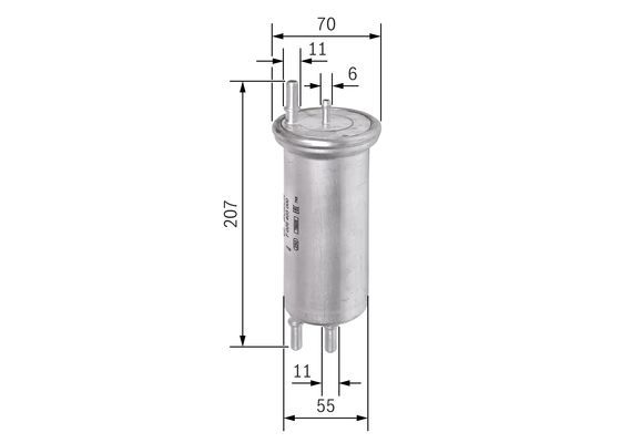 BOSCH F026403000 Yakıt Filtresi - . Görsel