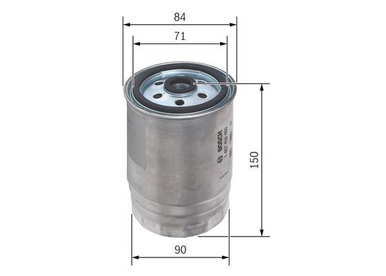 BOSCH 1457434460 Yakıt Filtresi - . Görsel