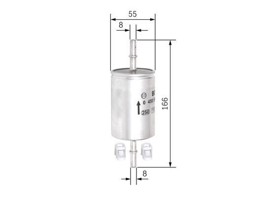 BOSCH 0450905316 Yakıt Filtresi - . Görsel