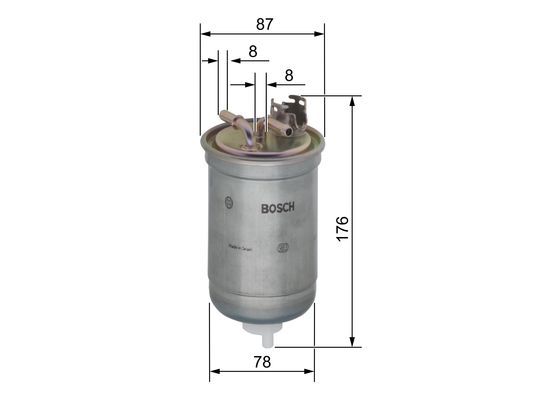 BOSCH 0450906267 Yakıt Filtresi - . Görsel