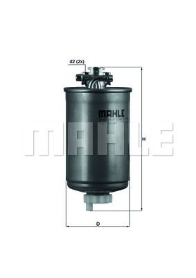 MAHLE KL75 Yakıt Filtresi