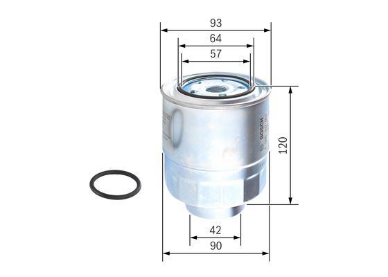 BOSCH F026402063 Yakıt Filtresi - . Görsel