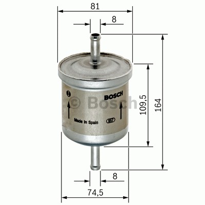 BOSCH 0450905264 Yakıt Filtresi - . Görsel