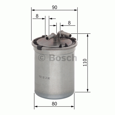 BOSCH 0450906500 Yakıt Filtresi - . Görsel