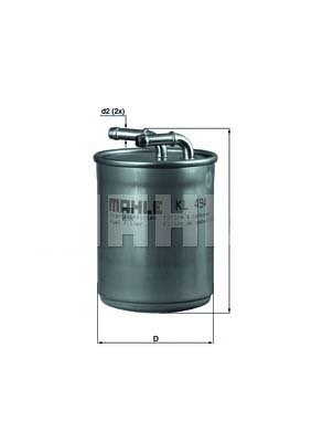 MAHLE KL494 Yakıt Filtresi - . Görsel
