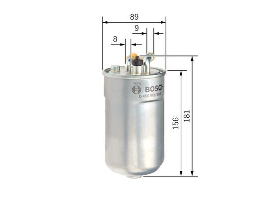 BOSCH 0450906503 Yakıt Filtresi - . Görsel