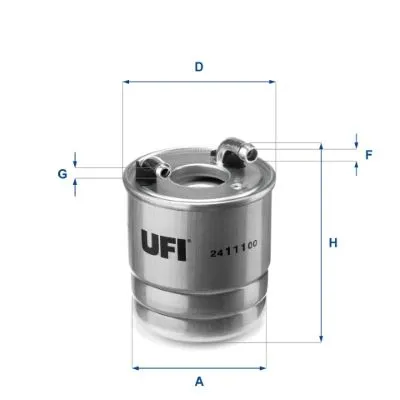 Yakıt Filtresi  DELPHI DF654