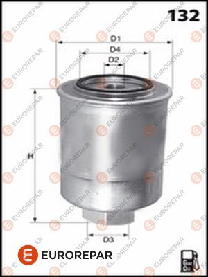 Yakıt Filtresi EUROREPAR 1643630980