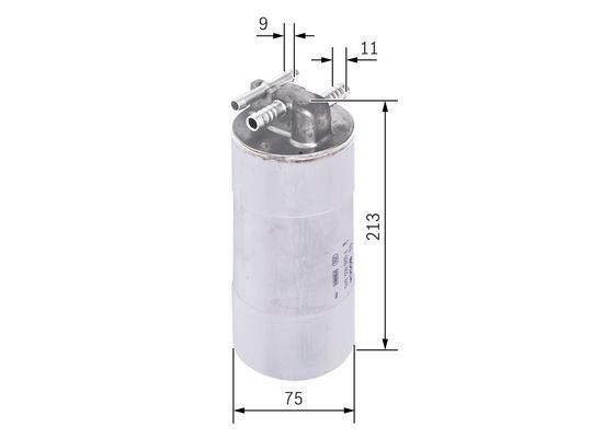 BOSCH F026402845 Yakıt Filtresi - . Görsel