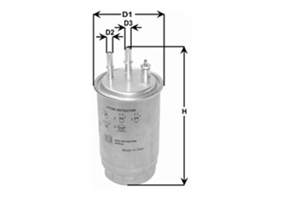 BOSCH F026402076 Yakıt Filtresi - . Görsel