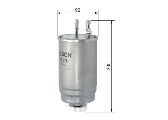 BOSCH F026402076 Yakıt Filtresi - . Görsel