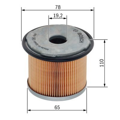 BOSCH F026402007 Yakıt Filtresi - . Görsel