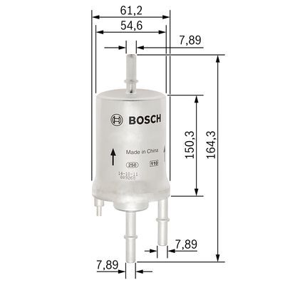 BOSCH F026403006 Yakıt Filtresi - . Görsel