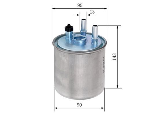 BOSCH F026402081 Yakıt Filtresi - . Görsel