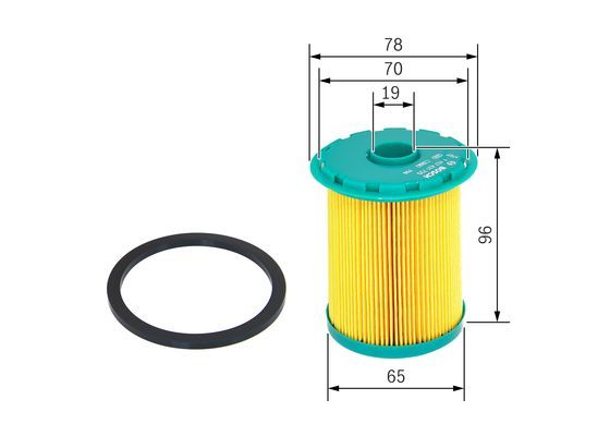 BOSCH 1457431720 Yakıt Filtresi - . Görsel