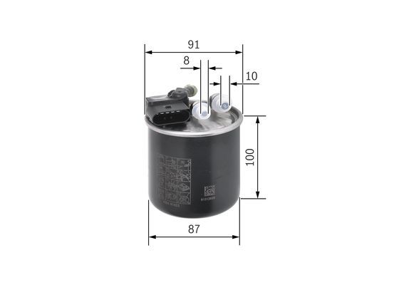 BOSCH F026402839 Yakıt Filtresi - . Görsel