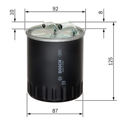 BOSCH F026402065 Yakıt Filtresi - . Görsel