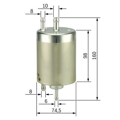 BOSCH 0450915003 Yakıt Filtresi - . Görsel