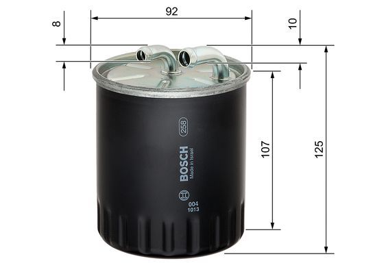 BOSCH 1457434437 Yakıt Filtresi - . Görsel
