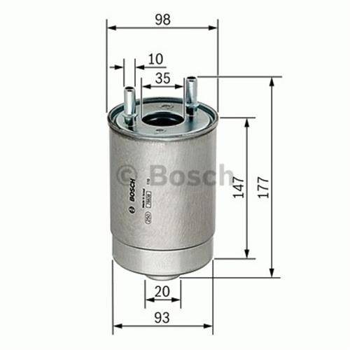 BOSCH F026402067 Yakıt Filtresi - . Görsel