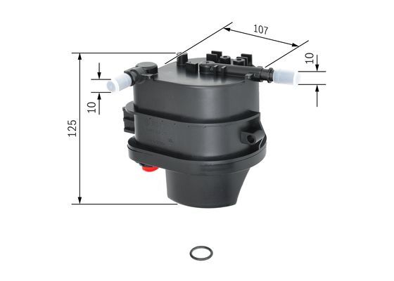 BOSCH 0450907007 Yakıt Filtresi - . Görsel