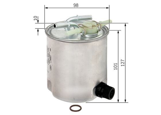 BOSCH F026402108 Yakıt Filtresi - . Görsel