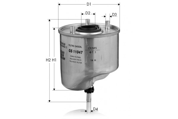 BOSCH F026402862 Yakıt Filtresi - . Görsel