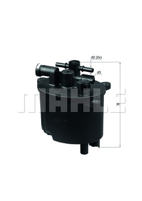 MAHLE KL581 Yakıt Filtresi - . Görsel