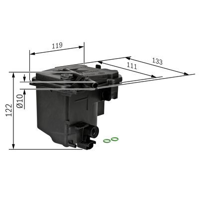 BOSCH 0450907006 Yakıt Filtresi - . Görsel