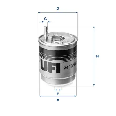 Yakıt Filtresi  PHAFF DF817