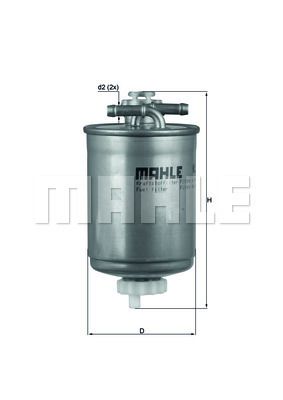 MAHLE KL103 Yakıt Filtresi