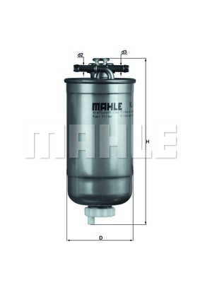 MAHLE KL147D Yakıt Filtresi - . Görsel
