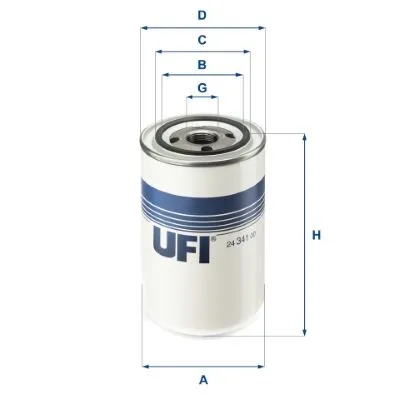 Yakıt Filtresi  UFI 24.341.00