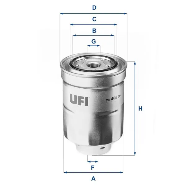 Yakıt Filtresi  UFI 24.465.00