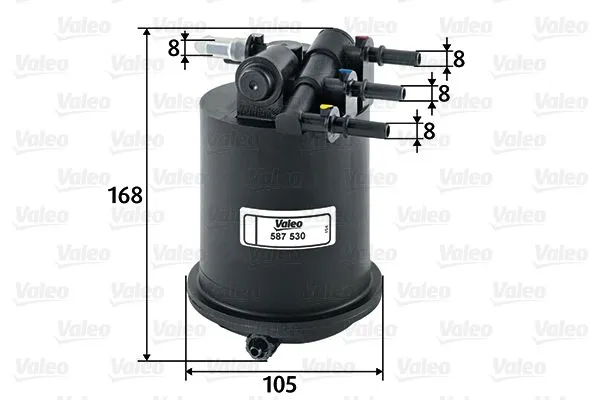 Yakıt Filtresi  VALEO 587530