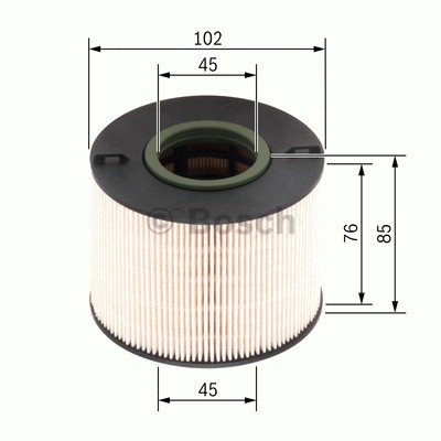 BOSCH 1457070010 Yakıt Filtresi - . Görsel