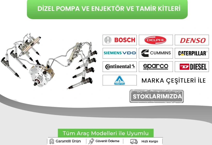 Dizel Pompa, Enjektör  ve Tamir Kitleri